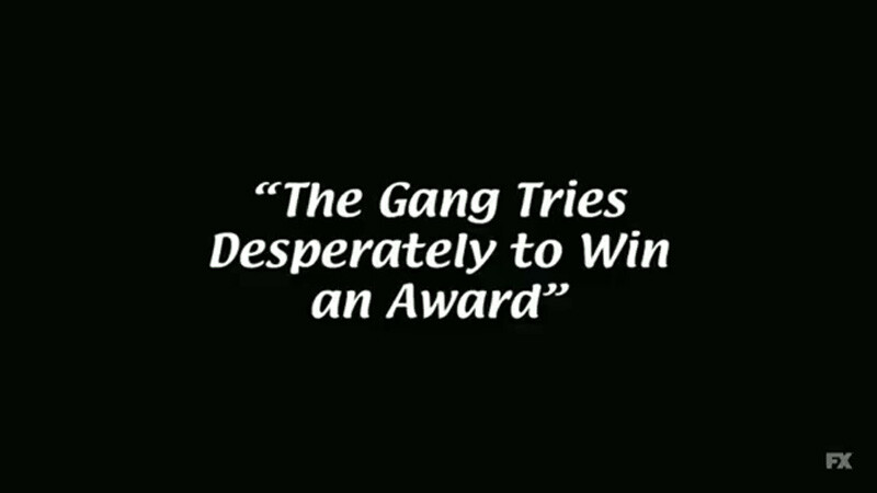 Always Sunny title card example